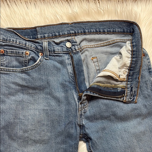 Levi's Men’s 505 Regular Fit Jeans, 33x30 - Picture 10 of 14